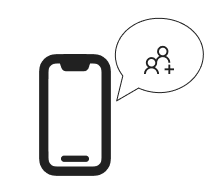 LINEで友達追加のイメージ